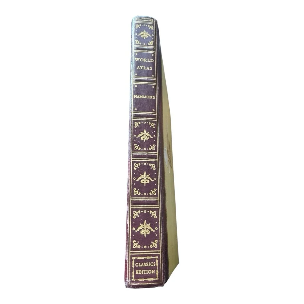 Hammond World Atlas - Hardcover By Hammond Incorporated‎ 1961
